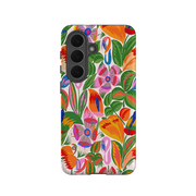 Samsung Tough Case - Vintage Tropical Floral