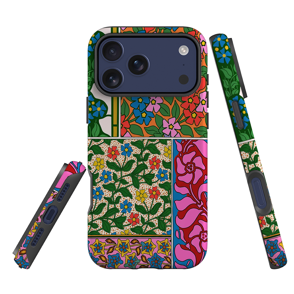 iPhone Tough Case - Vintage Wildflowers