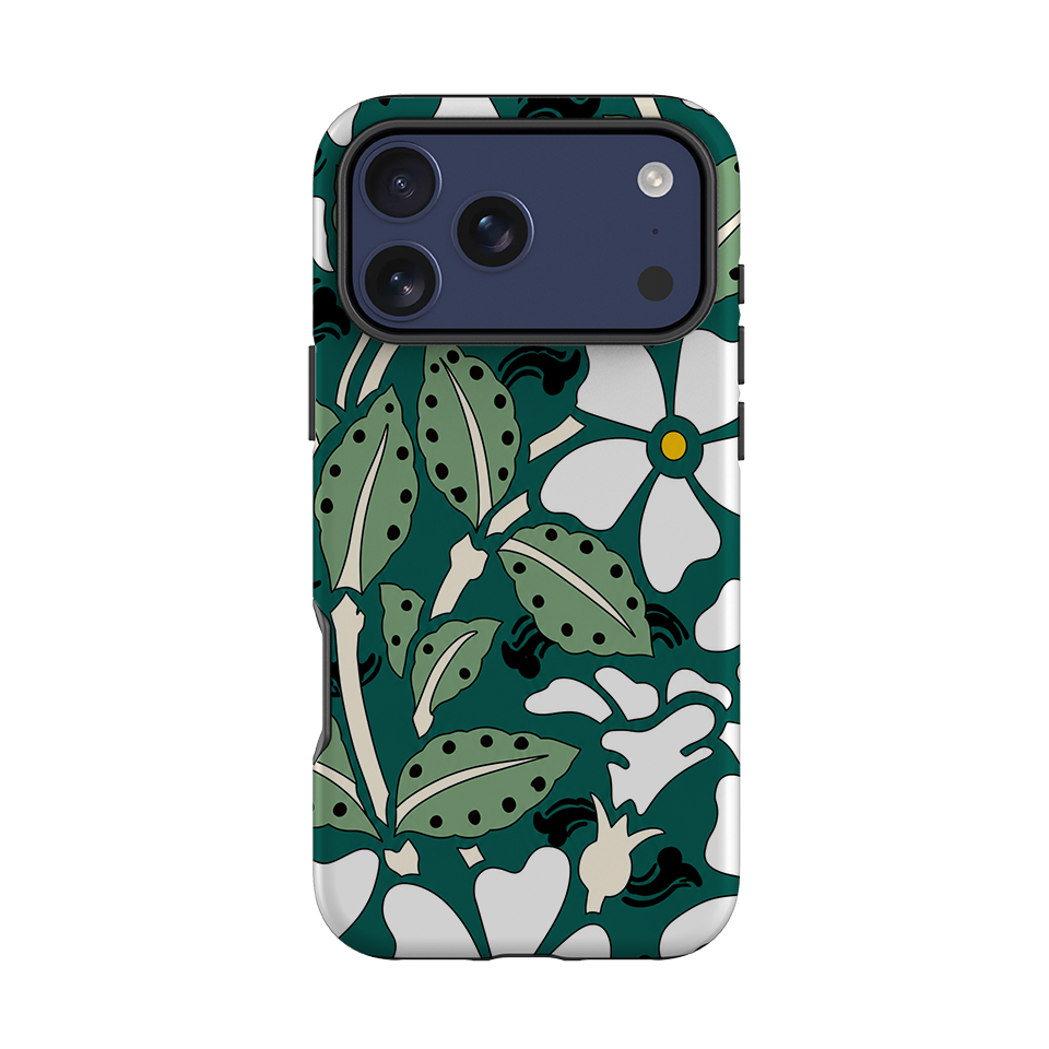 iPhone Tough Case - Vintage Woodblock Print