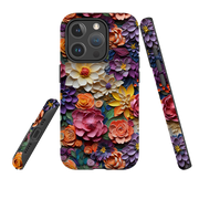 iPhone MagSafe Tough Case - Violet Floral