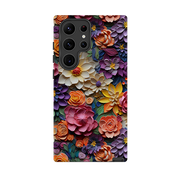 Samsung Tough Case - Violet Floral