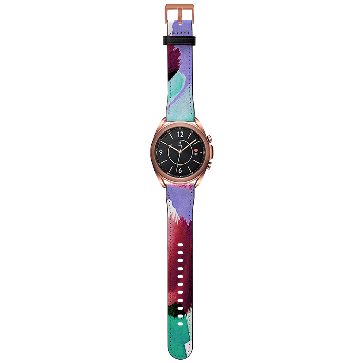 Watercolour Amethyst By Kitty Joseph Samsung Watch Strap