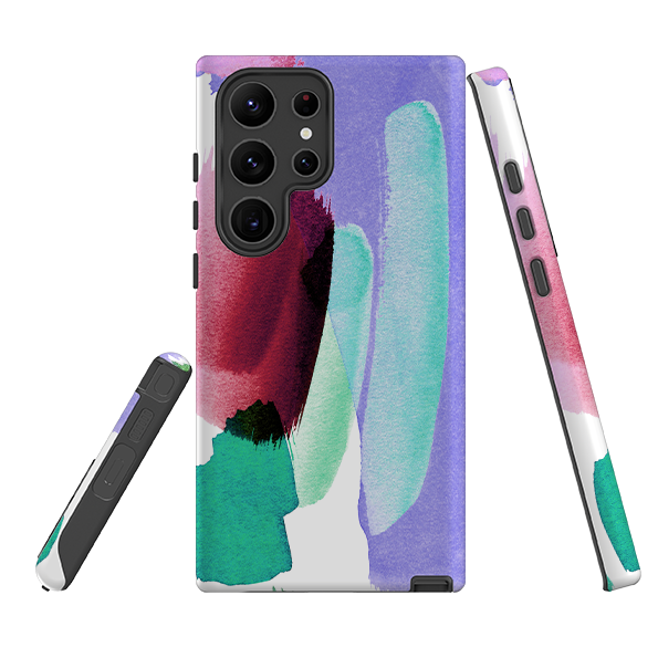 Samsung Tough Case - Watercolour Amethyst By Kitty Joseph