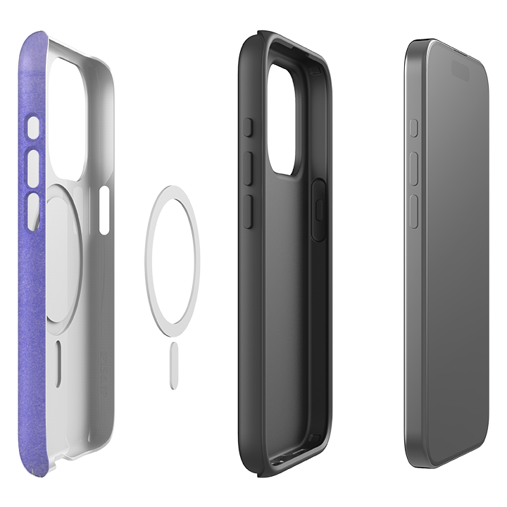iPhone MagSafe Tough Case -  Watercolour Amethyst By Kitty Joseph