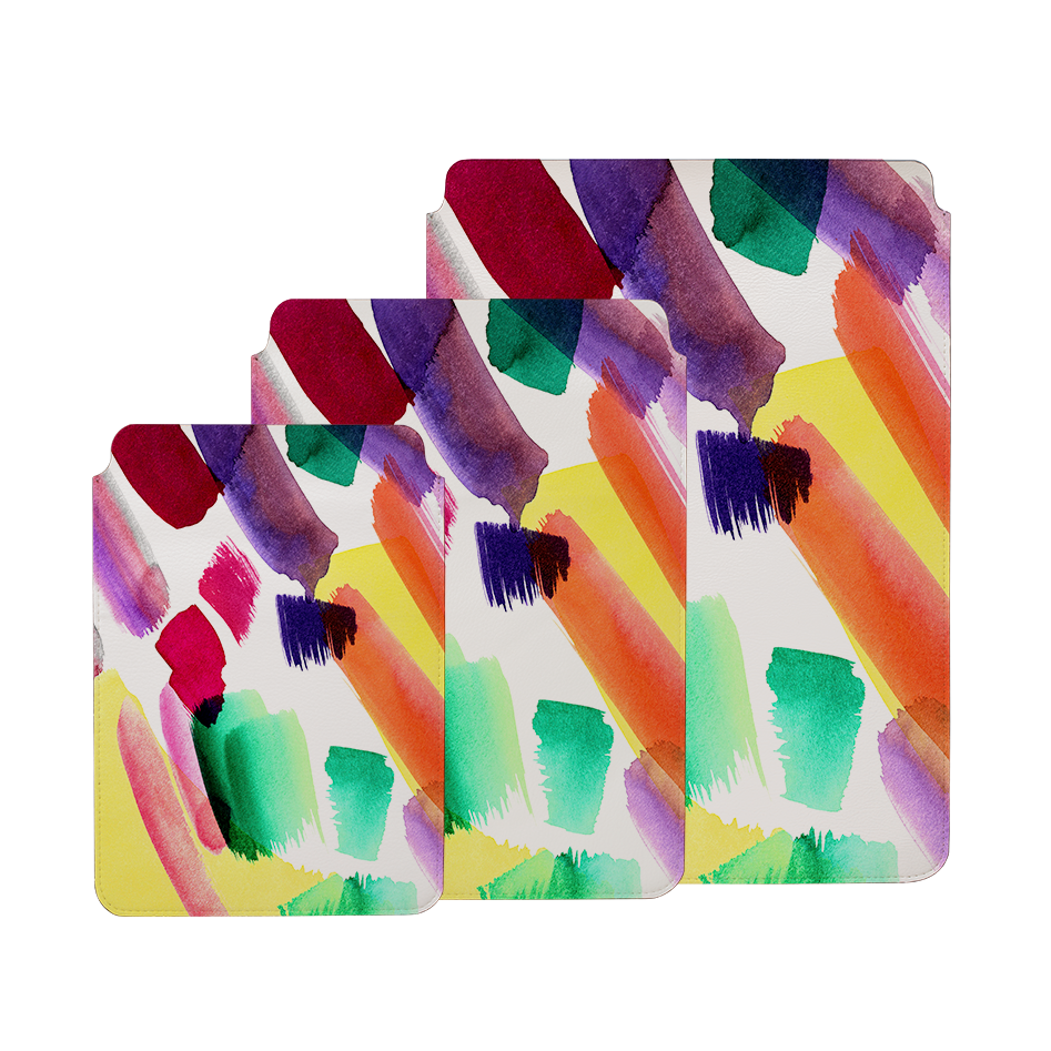Watercolouring 1 By Kitty Joseph Laptop, Kindle & iPad Sleeve