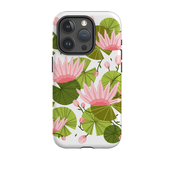 iPhone Tough Case - Waterlily By Madalina Andronic