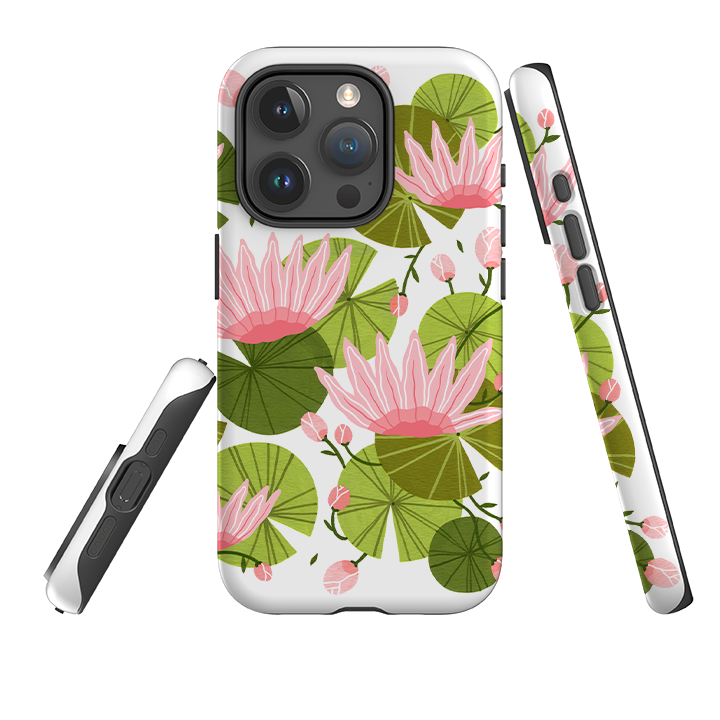 iPhone Tough Case - Waterlily By Madalina Andronic