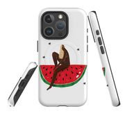 iPhone MagSafe Tough Case -  Watermelon Girl By Madalina Andronic