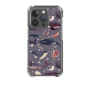 iPhone 15 Clear Case - Whale Song Lavender By Katherine Quinn