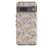 Google Tough Case -  White Hare Pattern By Catherine Rowe