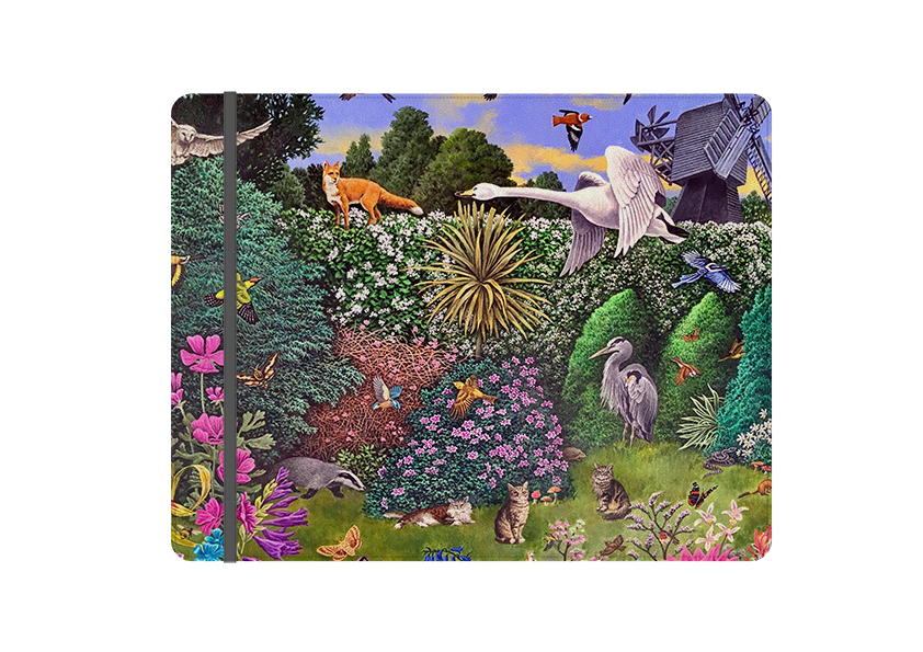 Wimbledon Garden By Philip Hood Folio Notebook