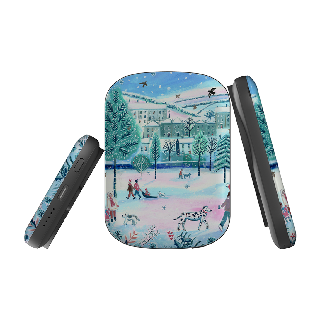 MagSafe Power Bank - Winter Park By Mary Stubberfield