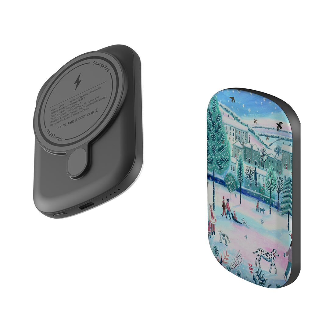 MagSafe Power Bank - Winter Park By Mary Stubberfield