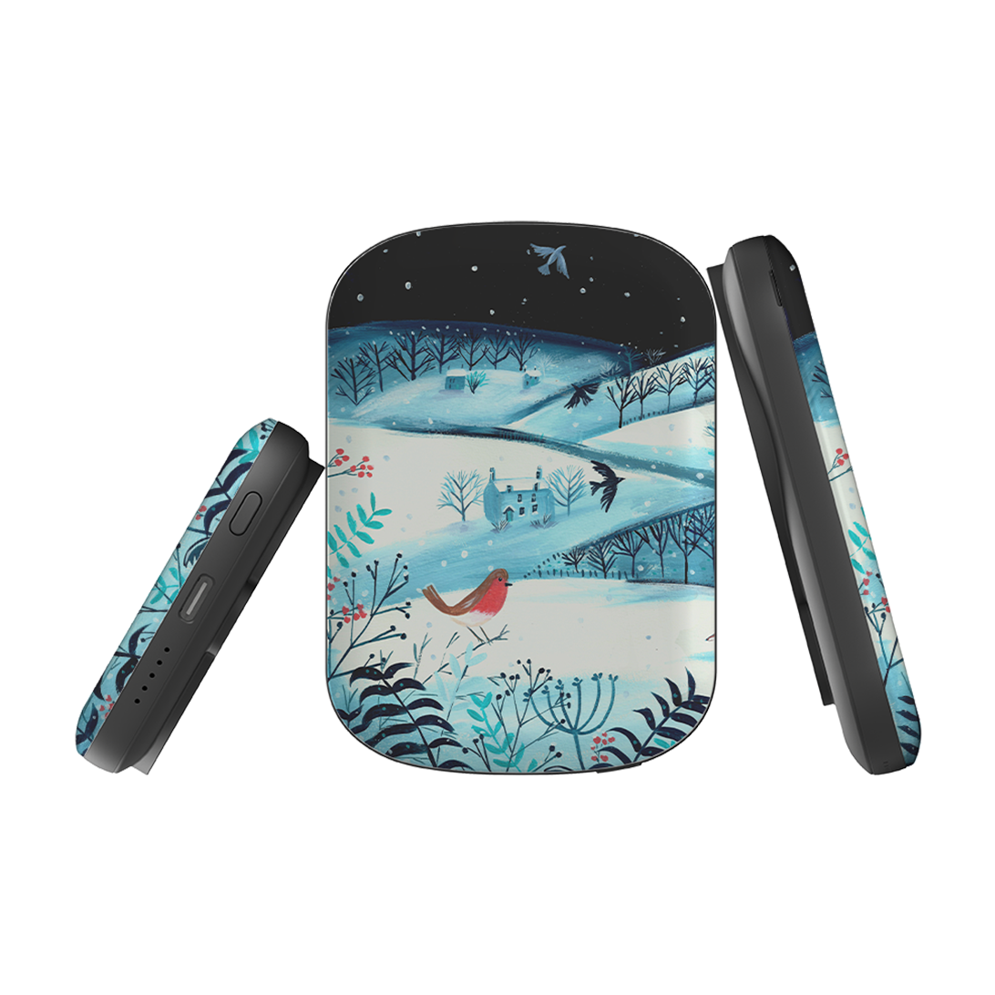 MagSafe Power Bank - Winterscape-1 By Mary Stubberfield