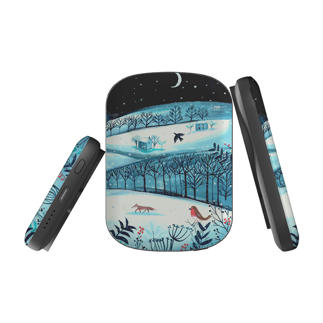 MagSafe Power Bank - Winterscape-2 By Mary Stubberfield