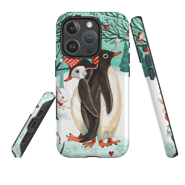 iPhone MagSafe Tough Case -  Winter Together By Caroline Bonne Muller