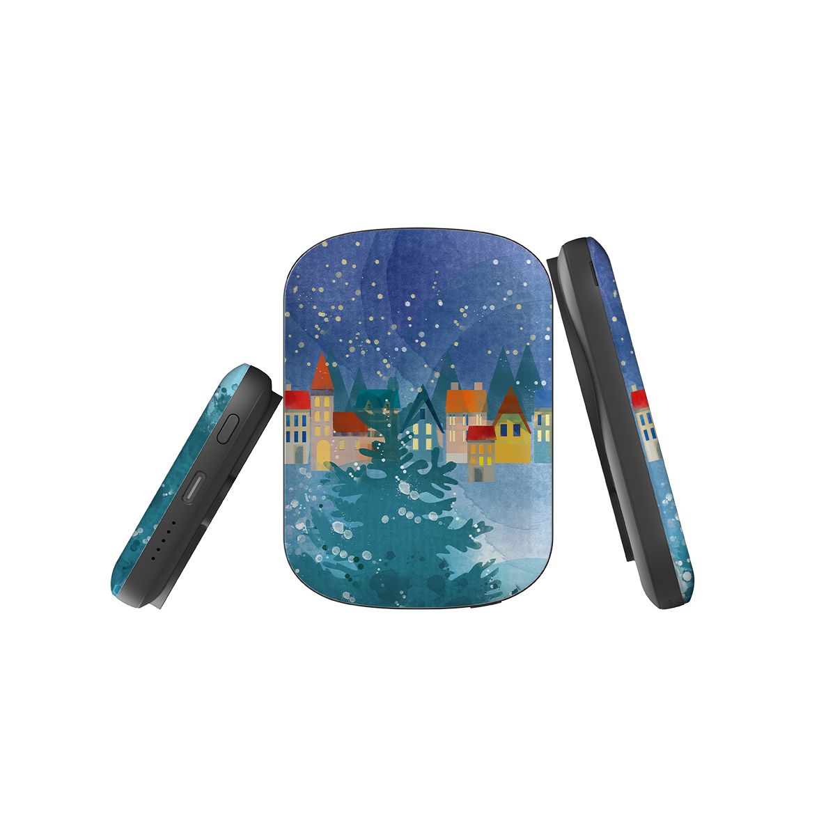 MagSafe Power Bank - Winter Town