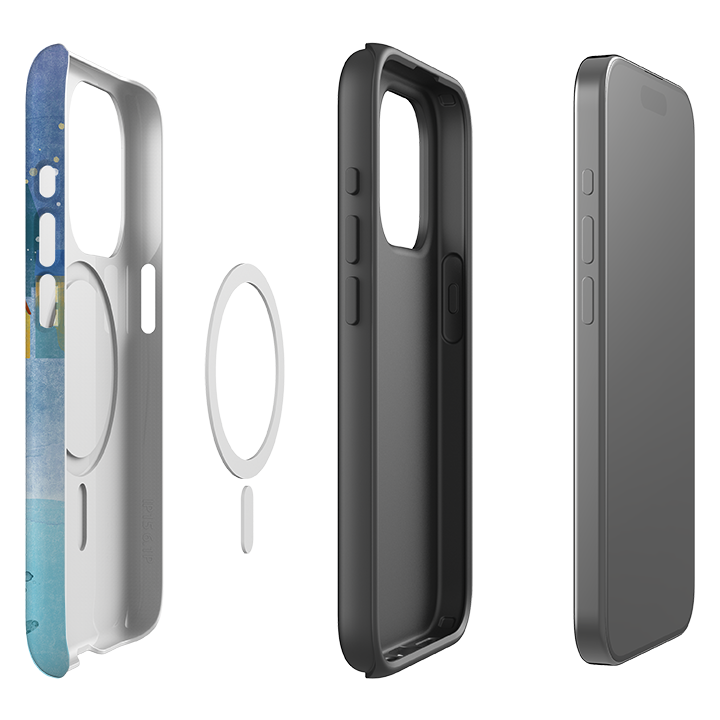 iPhone MagSafe Tough Case - Winter Town