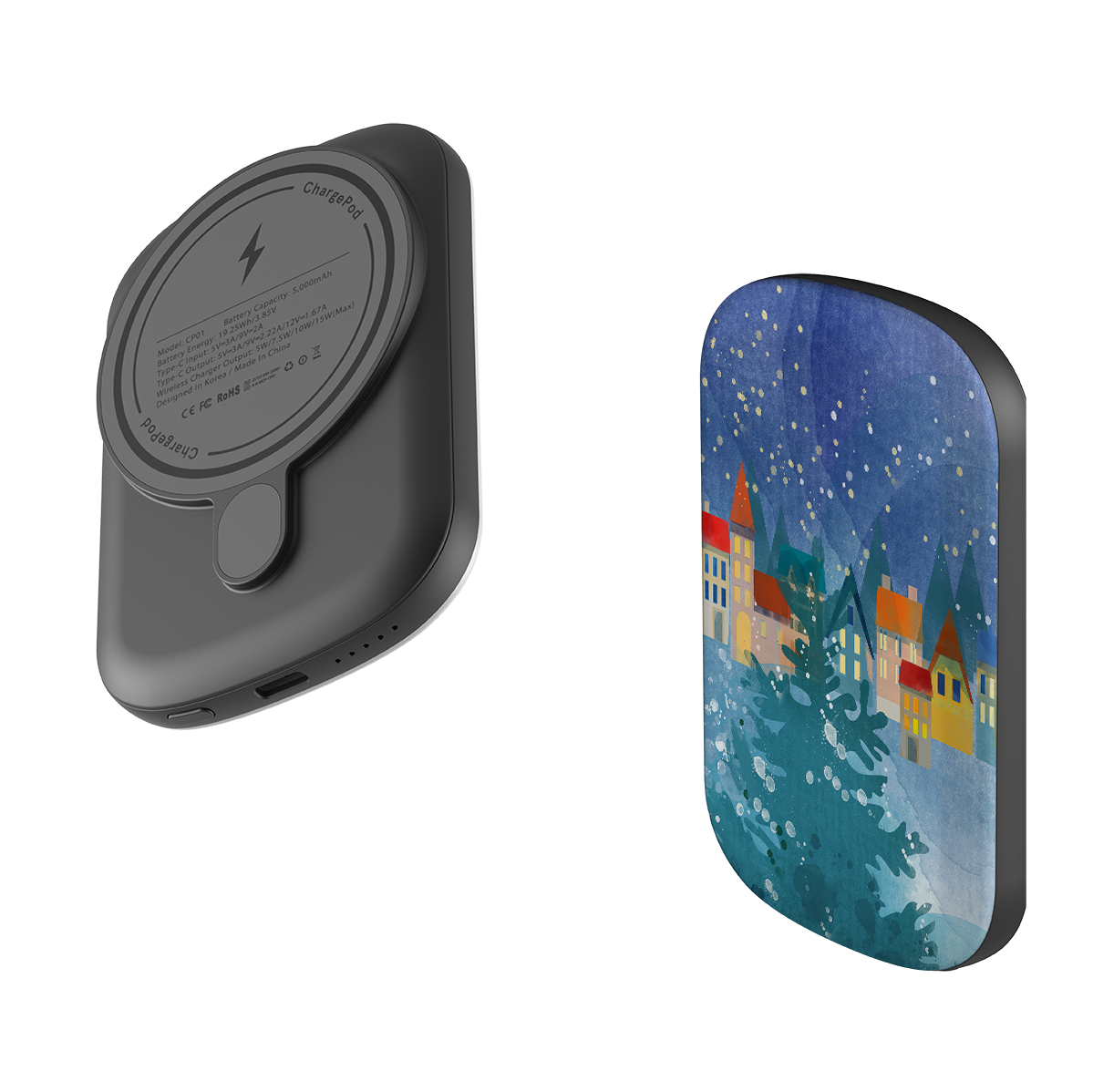 MagSafe Power Bank - Winter Town