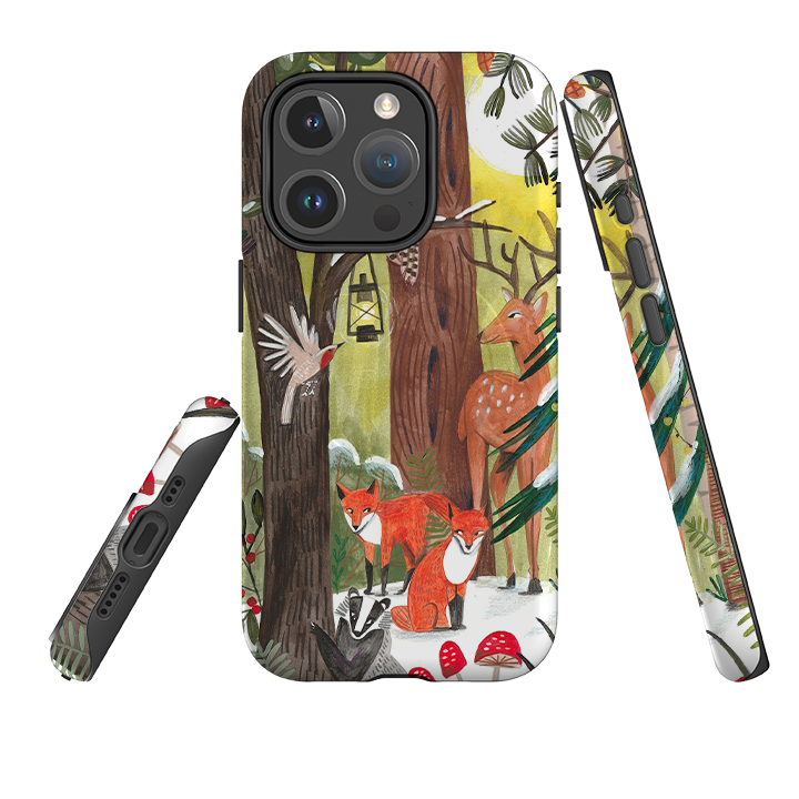 iPhone MagSafe Tough Case -  Winter Wonderland By Caroline Bonne Muller