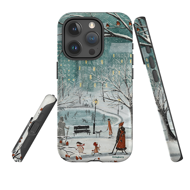 iPhone Tough Case - Walk In The Park By Maja Lindberg