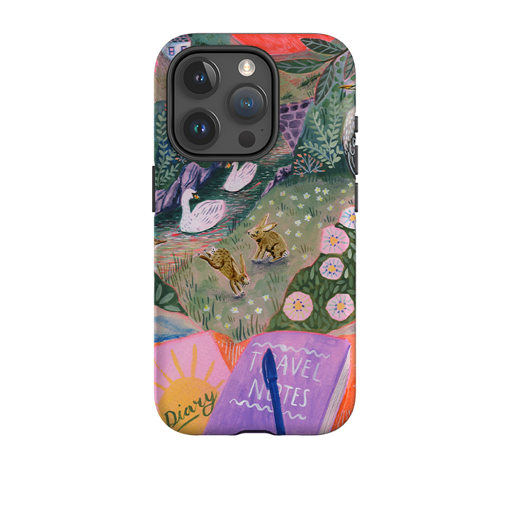 iPhone Tough Case - Wanderlust Camping Trip By Lee Foster Wilson