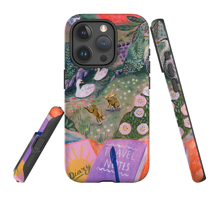 iPhone Tough Case - Wanderlust Camping Trip By Lee Foster Wilson
