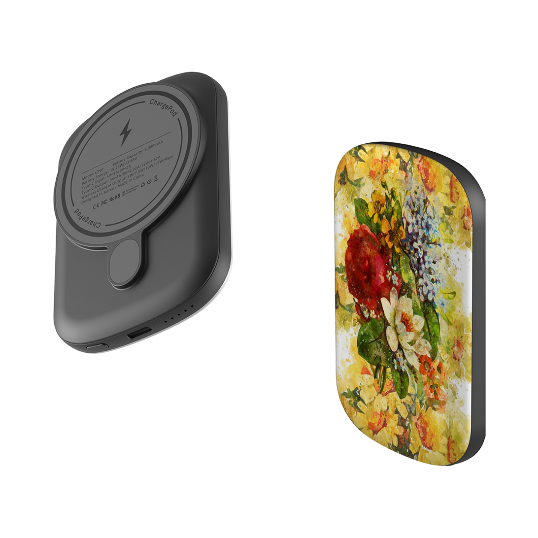 MagSafe Power Bank - Watercolour Love