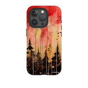 iPhone Tough Case - Watercolour Winter Forest