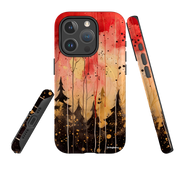iPhone MagSafe Tough Case - Watercolour Winter Forest