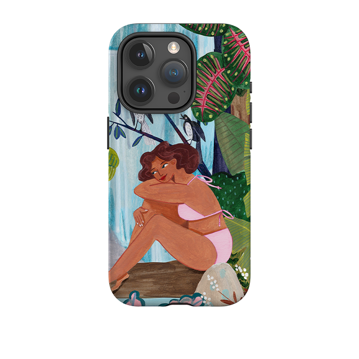 iPhone Tough Case - Waterfall By Caroline Bonne Muller