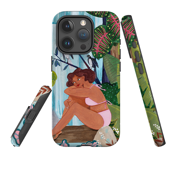 iPhone Tough Case - Waterfall By Caroline Bonne Muller