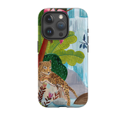 iPhone Tough Case - Waterfall Leopard By Caroline Bonne Muller