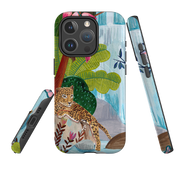 iPhone MagSafe Tough Case -  Waterfall Leopard By Caroline Bonne Muller