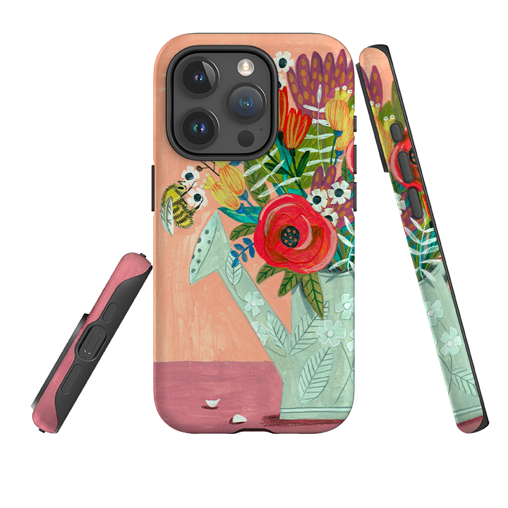 iPhone Tough Case - Watering Can By Caroline Bonne Muller