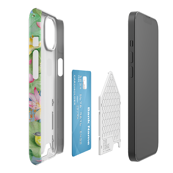 Waterlily Pond By Bex Parkin Case and Card Case