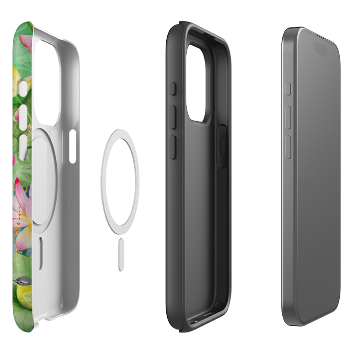 iPhone MagSafe Tough Case -  Waterlily Pond By Bex Parkin