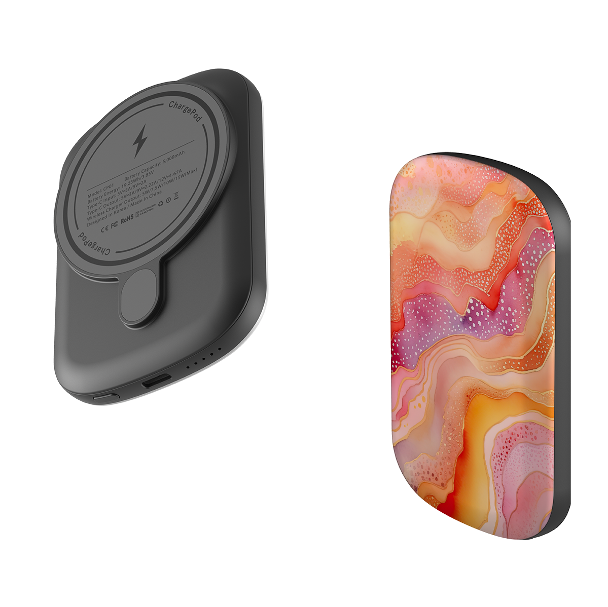 MagSafe Power Bank - Wavy Galaxy