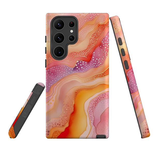 Samsung Tough Case - Wavy Galaxy