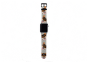 Welsh Corgi Grey Apple Watch Strap
