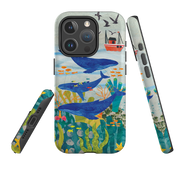iPhone MagSafe Tough Case - Whale Watching By Tracey English