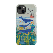 Whale Watching Case and Card Case By Tracey English