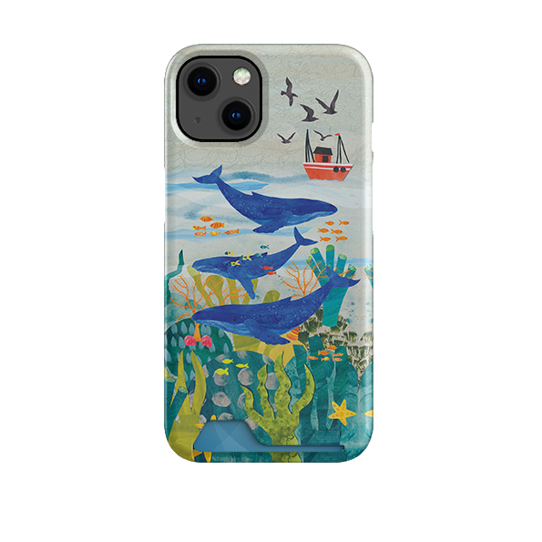 Whale Watching Case and Card Case By Tracey English