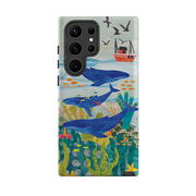 Samsung Tough  Case - Whale Watching By Tracey English