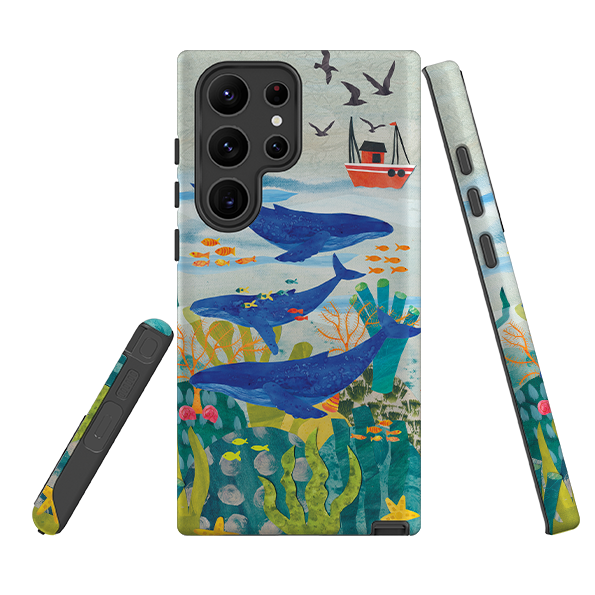 Samsung Tough  Case - Whale Watching By Tracey English