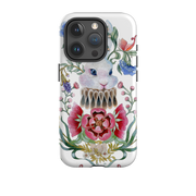 iPhone Tough Case - White Rabbit By Maria Matos