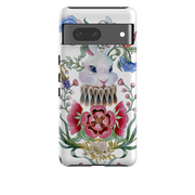 Google Tough Case -  White Rabbit By Maria Matos