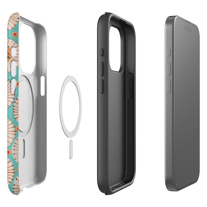 iPhone MagSafe Tough Case -  Wild Cats By Gabriela Larios