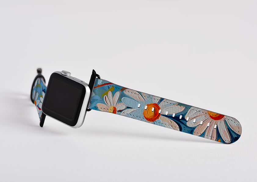 Wild Daisies III Apple Watch Strap