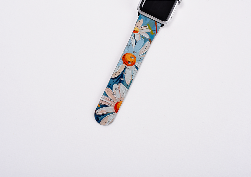 Wild Daisies III Apple Watch Strap